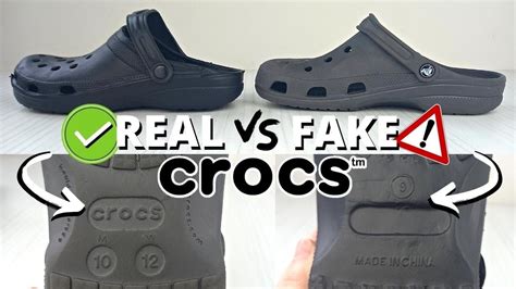 spot fake crocs shoes|how to tell crocs shoes.